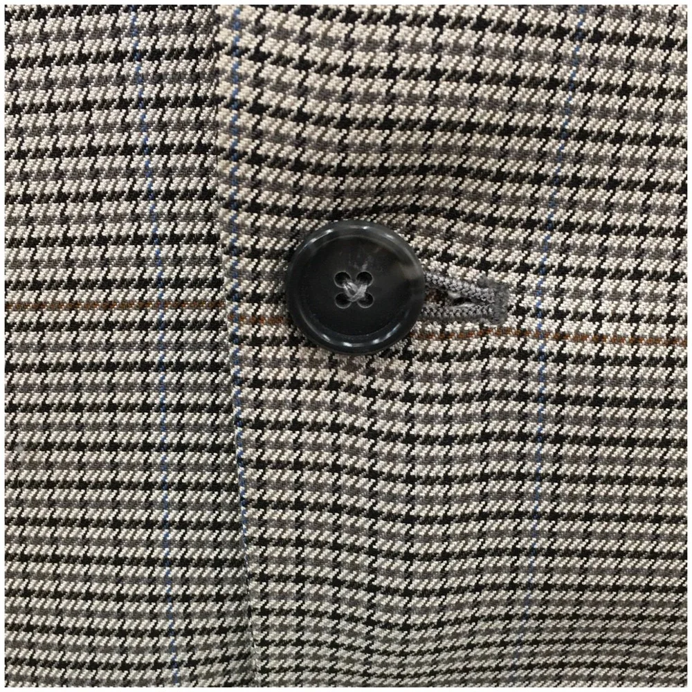 CLUB ROOM Mens Wool Silk Blazer Sport Coat‎ Casual Jacket Size 44L Classic Suit
